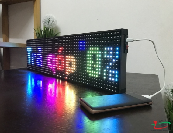 Mẫu biển led ma trận 1
