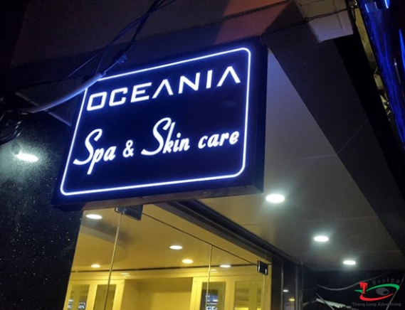 Mẫu biển quảng cáo spa