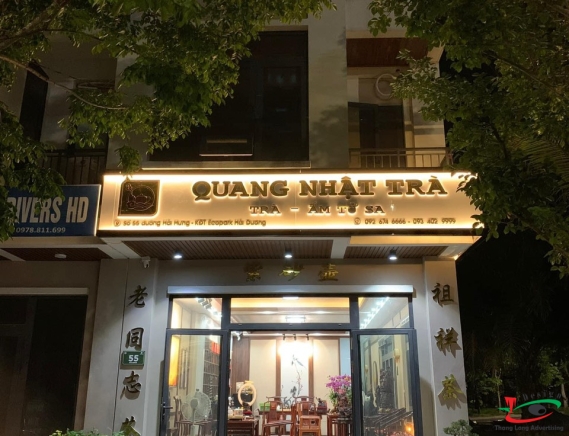 BIỂN QUẢNG CÁO TRÀ SỮA TẠI KĐT ECORIVER HẢI DƯƠNG