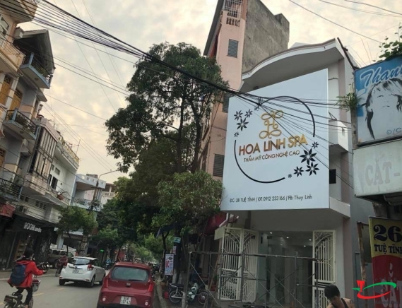 Thi Công Biển Spa