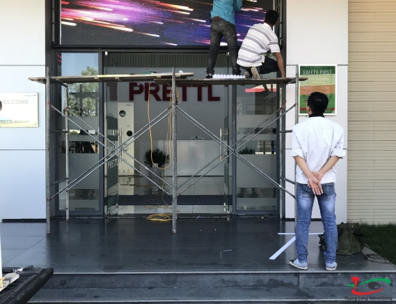Biển LED Ma trận P10 màu đỏ