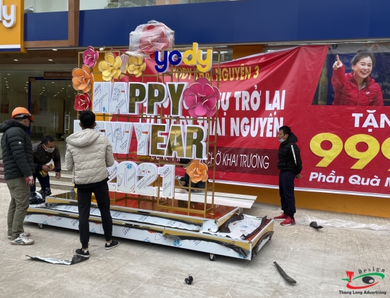 THI CÔNG CHỮ MIKA HỘP ĐÈN LED VIỀN KHU CÔNG NGHIỆP HẢI DƯƠNG
