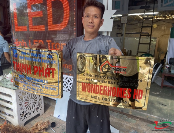 THI CÔNG LÀM BIỂN SỐ NHÀ ĐẸP ĐỘC ĐÁO SANG TRỌNG Ở HẢI DƯƠNG 
