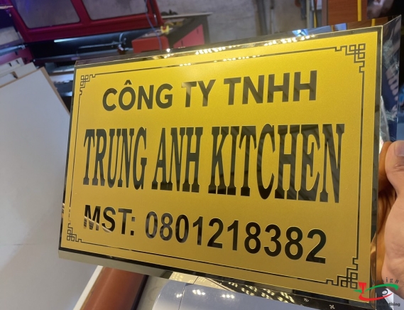 MẪU BIỂN CHỮ NỔI INOX CHẤT LƯỢNG 304