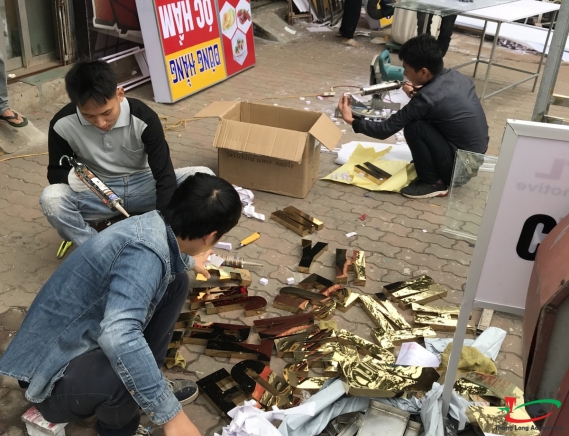 CHỮ INOX THỜI TRANG Ở HẢI DƯƠNG