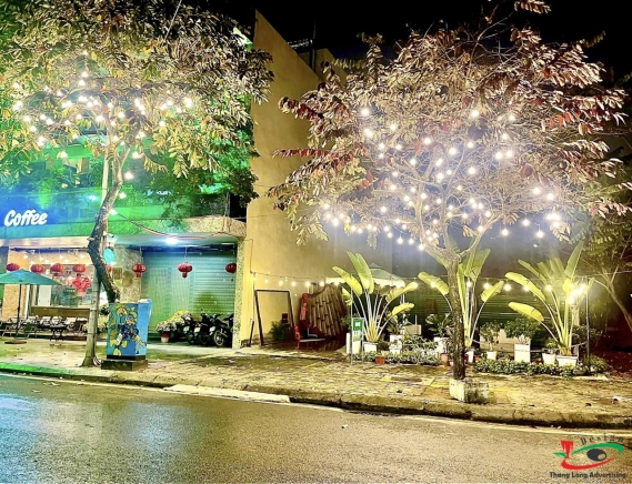 THI CÔNG TRANG TRÍ ĐÈN LED KHU PHỐ