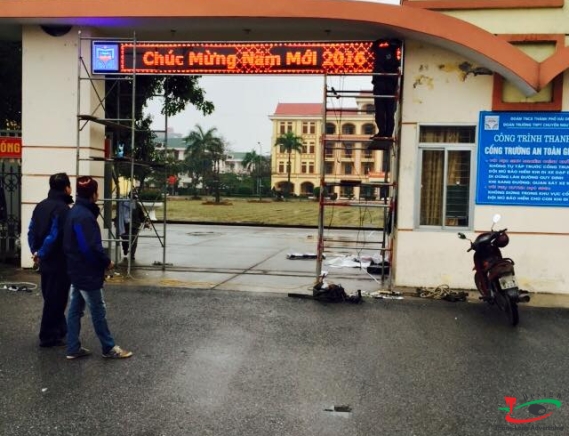 Biển LED Ma trận P10 màu đỏ