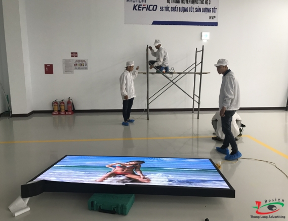THI CÔNG MÀN HÌNH LED P3