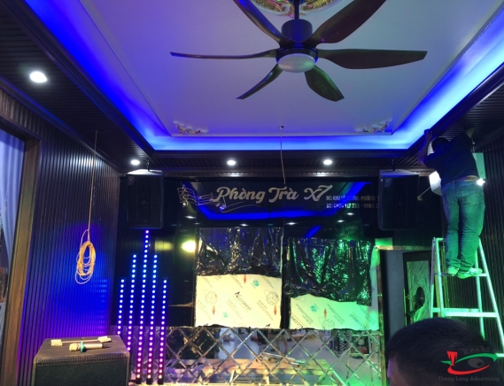 CHỮ NỔI VIỀN LED PHÒNG TRÀ Ở HẢI DƯƠNG