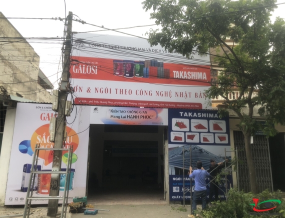 THI CÔNG BIỂN QUẢNG CÁO UY TÍN Ở TẠI CHÍ LINH HẢI DƯƠNG