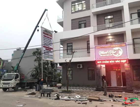 Thi Công Biển Spa