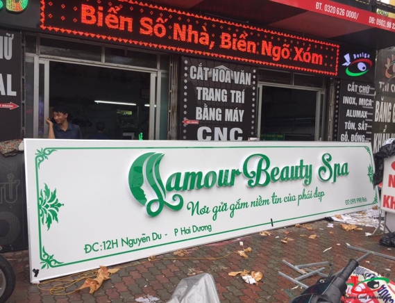 Thi Công Biển Spa