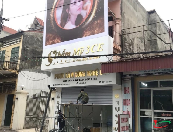 Thi Công Biển Spa Đẹp