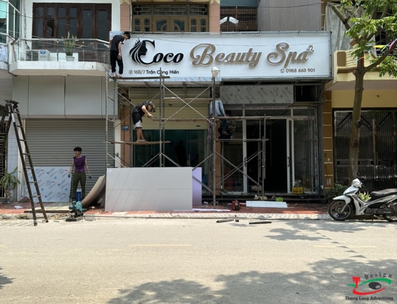Thi Công Biển Spa
