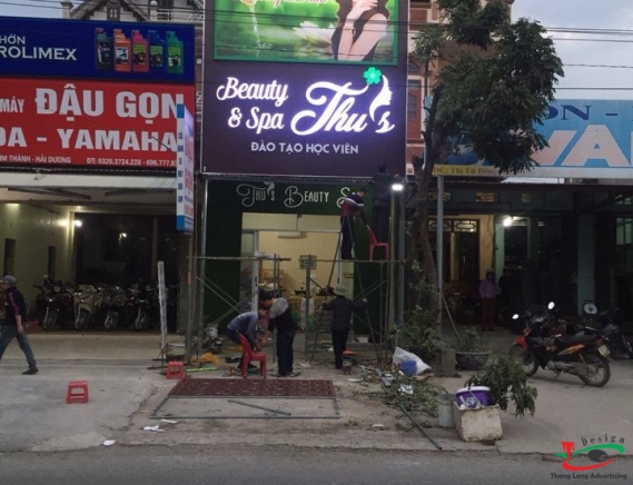 Thi Công Biển Spa