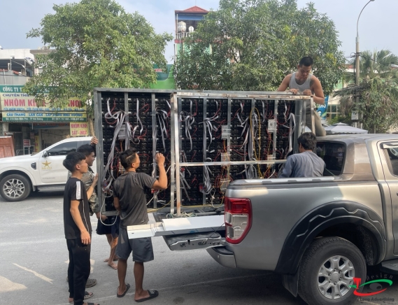 THI CÔNG MÀN HÌNH LED P3