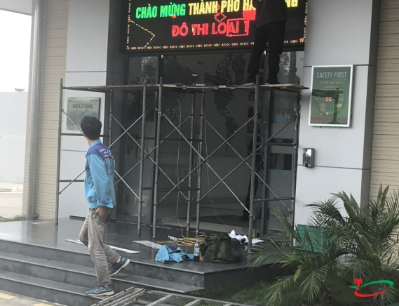 Biển LED Ma trận P10 màu đỏ