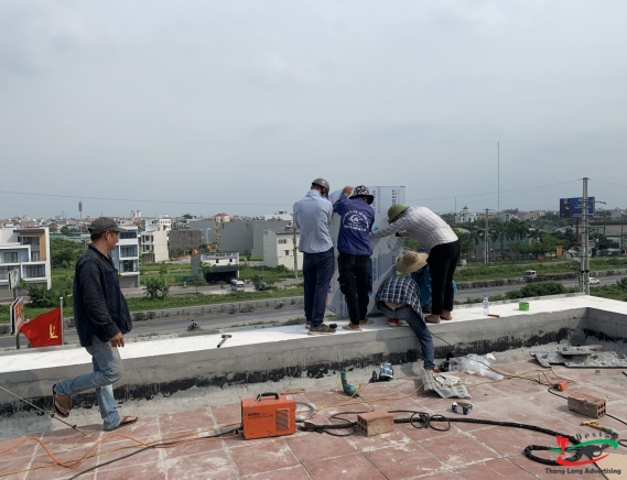 Thi công biển quảng cáo Hội Quán