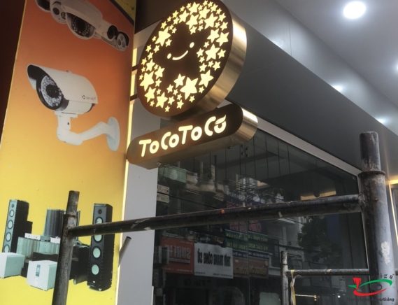 CHỮ INOX CHÂN DỰNG NỔI SANG TRỌNG 