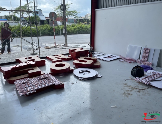 BỘ CHỮ NỔI Ô TÔ