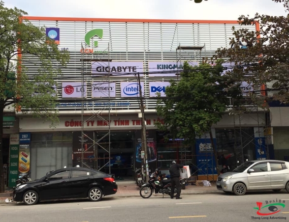 THI CÔNG BIỂN QUẢNG CÁO MÁY TÍNH THIÊN LỘC 