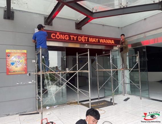 THI CÔNG MÀN HÌNH LED P3