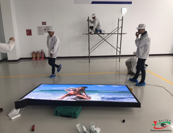 THI CÔNG MÀN HÌNH LED P3