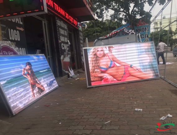 THI CÔNG MÀN HÌNH LED P3