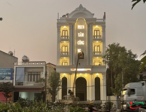 THI CÔNG BỘ CHỮ NỔI PHUN XĂM THẨM MỸ 