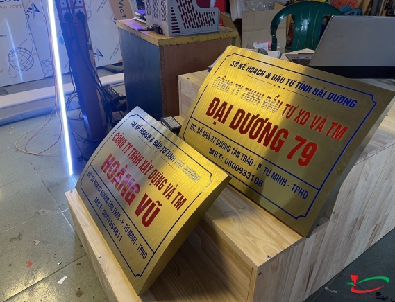 BIỂN TÊN CÔNG TY  