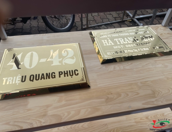 BIỂN TÊN CÔNG TY  