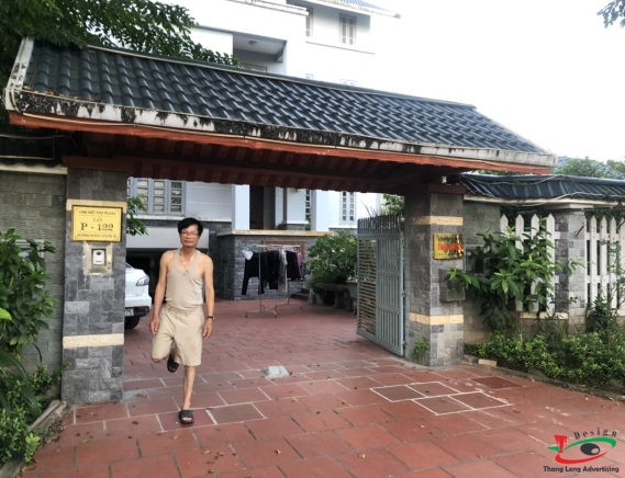 THI CÔNG BIỂN SỐ NHÀ CHO KHU BIỆT THỰ CAO CẤP PLAZA HẢI DƯƠNG