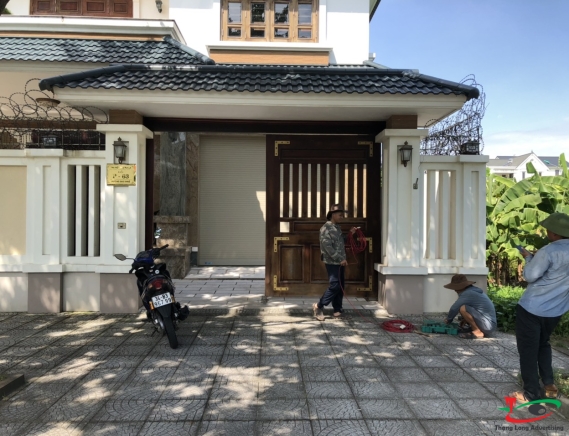 THI CÔNG BIỂN SỐ NHÀ CHO KHU BIỆT THỰ CAO CẤP PLAZA HẢI DƯƠNG