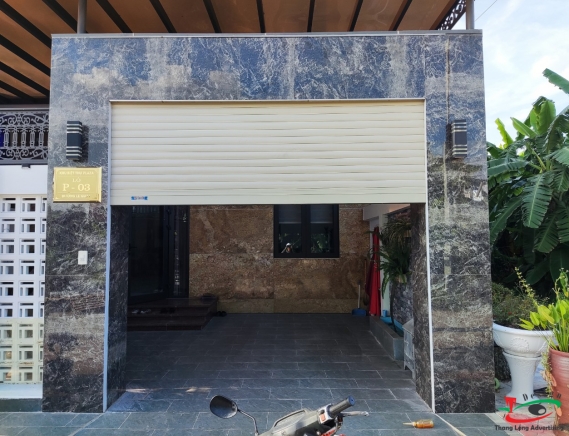 THI CÔNG BIỂN SỐ NHÀ CHO KHU BIỆT THỰ CAO CẤP PLAZA HẢI DƯƠNG
