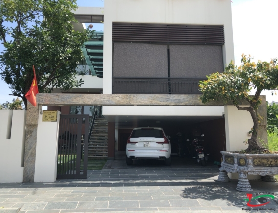 THI CÔNG BIỂN SỐ NHÀ CHO KHU BIỆT THỰ CAO CẤP PLAZA HẢI DƯƠNG