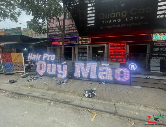 BIỂN QUẢNG CÁO SALON TÓC QUÝ MÃO