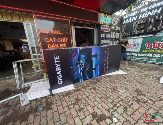 THI CÔNG BIỂN QUẢNG CÁO MÁY TÍNH THIÊN LỘC 