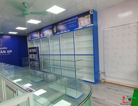 THI CÔNG BIỂN QUẢNG CÁO NHÀ THUỐC KHẢI YÊN