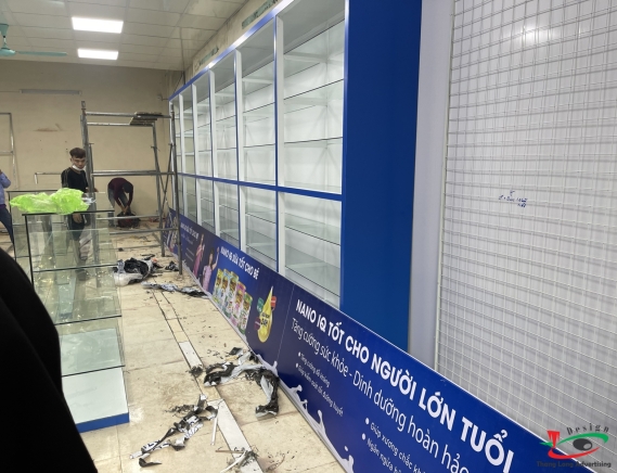 THI CÔNG BIỂN QUẢNG CÁO NHÀ THUỐC KHẢI YÊN