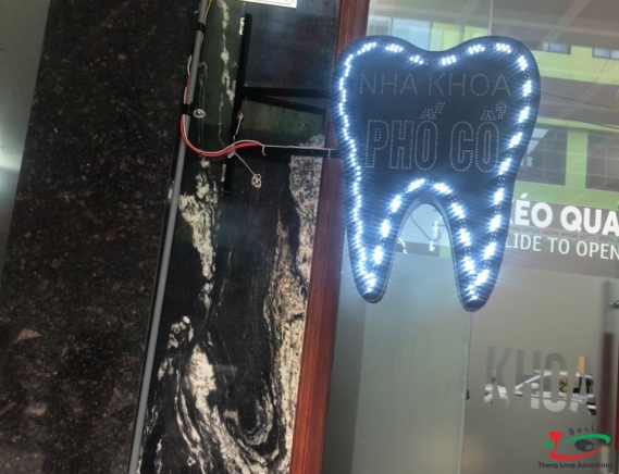 Biển LED Răng 2 Mặt