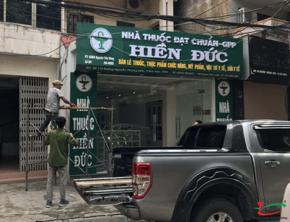 THI CÔNG CÁC HIỆU THUỐC TẠI HẢI DƯƠNG