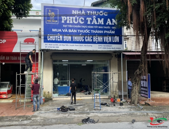 THI CÔNG CÁC HIỆU THUỐC TẠI HẢI DƯƠNG