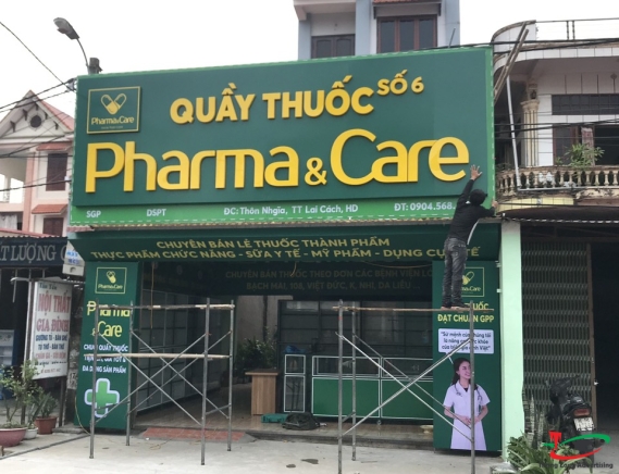 THI CÔNG CÁC HIỆU THUỐC TẠI HẢI DƯƠNG