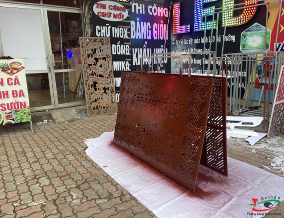 VÁCH CNC BÀN THỜ , MẪU PHÚC LỘC THỌ 