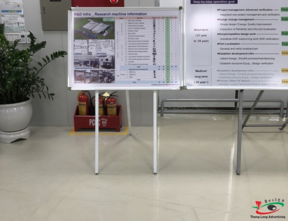 BẢNG KHUNG NHÔM GẮN MIKA