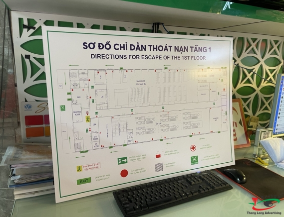BIỂN SƠ ĐỒ THOÁT NẠN , CỨU HỘ 