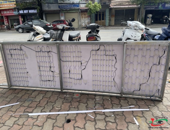 QUY TRÌNH LÀM BIỂN HỘP ĐÈN 