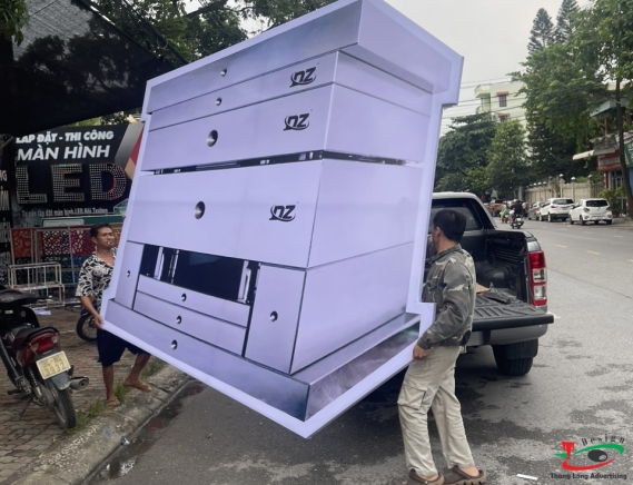 MÔ HÌNH 3D LÀM TRÊN CHẤT LIỆU BẠT 3M 