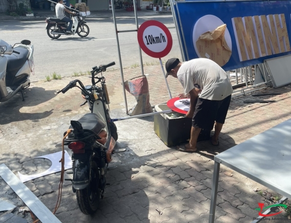 BIỂN BÁO GIAO THÔNG 10KM/H