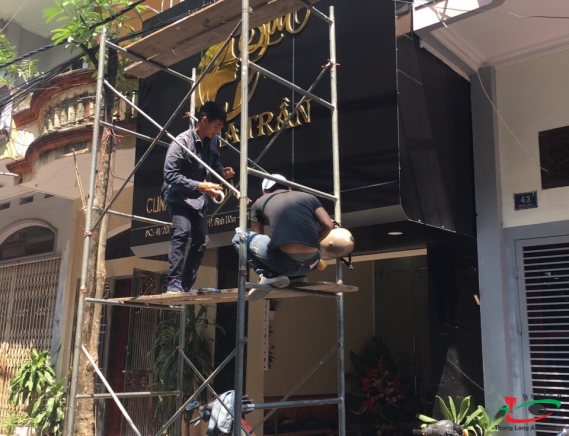 Thi Công Biển Spa